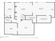 Basement floor plan featuring a bedroom, game room, gym, and storage areas at 4020 Toulon Ln, Cumming, GA 30040