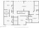 Upstairs floor plan with primary bedroom, bathrooms, bedrooms, and stair access at 4020 Toulon Ln, Cumming, GA 30040