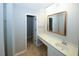 Bathroom with sink, vanity, and mirror at 165 Woodhaven Way, Alpharetta, GA 30009