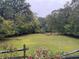 Expansive backyard with mature trees and plenty of space for outdoor activities at 3200 Farmington, Vinings, GA 30339
