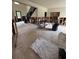 Renovation view of living room, showing wood subfloor and open floor plan at 3200 Farmington, Vinings, GA 30339