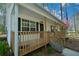 Close-up of the cozy front porch with steps, ideal for welcoming guests at 98 Brenda Cir, Rockmart, GA 30153