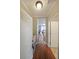 Inviting entryway leads into a bright home with hardwood floors and an open layout at 4805 W Village Se Way # 1302, Smyrna, GA 30080