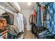 Walk-in closet with ample storage and organization space for clothing and accessories at 812 Bonnie Glen Se Dr, Marietta, GA 30067