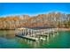 Modern boat dock on a serene lake, offering convenient water access and space for multiple boats at 4595 Ryker Rd, Cumming, GA 30041