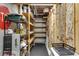 Storage area with shelving in basement at 118 Raven Rd, Villa Rica, GA 30180