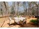 Beautifully furnished deck with a dining table and outdoor seating, perfect for entertaining guests at 4053 Thompson Mill Rd, Buford, GA 30519