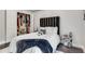 This bedroom has a closet with an organization system for all of your clothing at 1007 Belle Ave, Roswell, GA 30076
