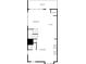 Second floor plan featuring kitchen, dining area, living room, pantry, and bath at 1007 Belle Ave, Roswell, GA 30076