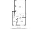 Basement floor plan featuring garage, hall, bath, foyer, and bedroom at 1007 Belle Ave, Roswell, GA 30076