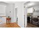 Convenient laundry room featuring modern appliances and ample storage space for household essentials at 706 Registry Run, Kennesaw, GA 30152