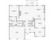 Floorplan showcasing Primary bedroom, dining room, kitchen, living room, breakfast nook, pantry and garage at 1301 Odell Ct, Hoschton, GA 30548
