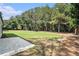 Expansive backyard view showcasing lush greenery and a spacious lawn area perfect for outdoor activities at 396 Academy St, Alpharetta, GA 30009