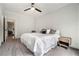 Bedroom featuring neutral walls and carpeting at 396 Academy St, Alpharetta, GA 30009