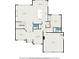 Detailed floor plan showcasing open-concept living space, kitchen with island, and Primary suite with ensuite bath at 396 Academy St, Alpharetta, GA 30009