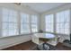 Cozy breakfast nook featuring ample natural light and a modern dining set at 6601 Cadence Blvd, Atlanta, GA 30328