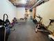 Unfinished basement for exercise equipment and recreation at 272 Lynshire Sw Ct, Marietta, GA 30064