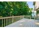 Spacious deck perfect for entertaining overlooking a serene and private yard at 1192 Lake Washington Dr, Lawrenceville, GA 30043