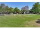 A large grassy area with a playground and picnic area, perfect for outdoor activities and gatherings at 7045 Threadstone Overlook, Johns Creek, GA 30097