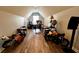 This attic is used for work and storage and features natural light and a pitched roof at 81 Richmond Way, Villa Rica, GA 30180