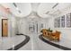 Elegant lobby with modern decor, stylish seating, and sleek terrazzo flooring at 860 Peachtree Ne St # 1511, Atlanta, GA 30308