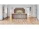 Elegant kitchen with a marble island, custom cabinetry, and stainless steel appliances at 98 Sheridan Dr, Atlanta, GA 30305