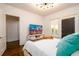 Inviting bedroom showcases stylish furnishings and a bright atmosphere with natural light at 1448 N Highland Ne Ave, Atlanta, GA 30306