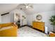 Bedroom featuring a crib, dresser, decor, hardwood floors, and natural light coming from a window at 1448 N Highland Ne Ave, Atlanta, GA 30306