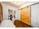 Charming office connected to the living room via a doorway and featuring wooden shutters at 1448 N Highland Ne Ave, Atlanta, GA 30306