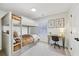 A neatly designed bedroom with bunk beds and a study area at 969 Parsons Sw St, Atlanta, GA 30314