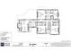 Detailed second floorplan showcases bedrooms, bathrooms, study, and a reading nook area at 135 Grayton Ln, Roswell, GA 30075