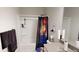 Bathroom offers a shower-tub combination, a clean design, and lots of room to feel comfortable and clean at 261 Webster Lake Dr, Temple, GA 30179