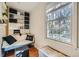 Sun-filled bedroom nook featuring a window with natural light and a cozy bench at 1496 Leafmore Pl, Decatur, GA 30033