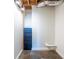 A utility closet in the basement with modern lighting, storage drawers, and visible ductwork at 170 Boulevard Se # 421 H, Atlanta, GA 30312