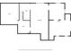 Layout of basement showing the location of rooms and garage at 2051 E Piedmont Rd, Marietta, GA 30062