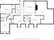 Floor plan detailing the layout of multiple bedrooms, bathrooms, and attic space on the upper level at 2051 E Piedmont Rd, Marietta, GA 30062