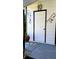 Front entrance features a solid door with black trim at 3007 Hidden Dr, Lawrenceville, GA 30044