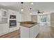 Modern eat-in kitchen features stainless appliances, granite counters, and functional cooking island at 2000 Mcconnell Rd, Grayson, GA 30017