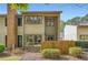 Stylish townhouse with mixed brick and siding, and mature landscaping at 2459 Cedar Canyon Se Ct, Marietta, GA 30067