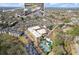 Stunning aerial view of the condos with a pool, tennis court, and close proximity to Canton Street at 1846 Liberty Ln, Roswell, GA 30075