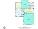 Detailed second floor plan showcasing bedrooms, walk-in closets, bathrooms, and laundry layout at 6739 Encore Blvd, Atlanta, GA 30328