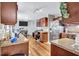 Functional kitchen layout with counter space and modern appliances for easy meal preparation at 9224 Snipe Ln, Jonesboro, GA 30236