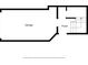 Basement level floor plan showing garage, foyer, and additional space; a well organized layout at 407 The Crossings Ln, Woodstock, GA 30189
