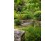 Stone steps in backyard with landscaping at 4183 Paran Pines Nw Dr, Atlanta, GA 30327