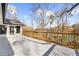 Lake view from a bright white deck and railing at 6313 Shoreland Cir, Buford, GA 30518