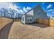 This backyard is spacious and fenced, offering a private outdoor area at 1436 Maston Rd, Auburn, GA 30011