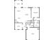 Main floor plan featuring a living room, kitchen, primary bedroom, office, and garage at 1436 Maston Rd, Auburn, GA 30011