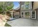 Backyard featuring a covered patio, a tranquil pond, and a beautifully landscaped garden area at 356 Ivy Glen Cir, Avondale Estates, GA 30002