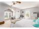 Spacious bedroom featuring a four-poster bed and two large windows for natural light at 356 Ivy Glen Cir, Avondale Estates, GA 30002