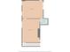 Upstairs floor plan featuring two bedrooms and a shared bathroom at 8445 Vernon Grove Rd, Chattahoochee Hills, GA 30268